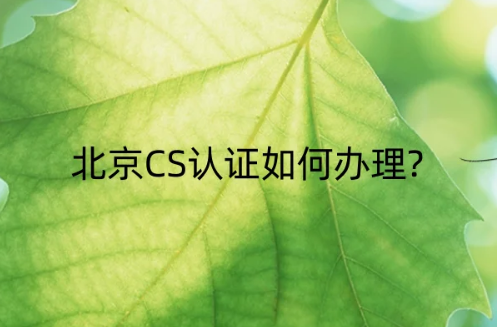 北京CS認(rèn)證(信息系統(tǒng)建設(shè)和服務(wù)能力等級(jí))如何辦理?