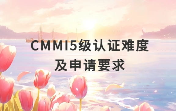 CMMI5級(jí)認(rèn)證難度及申請(qǐng)要求