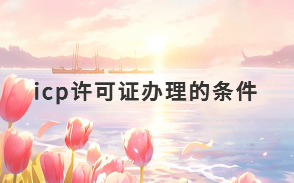 icp許可證辦理的條件是什么?不具備申請(qǐng)的情況有哪些?
